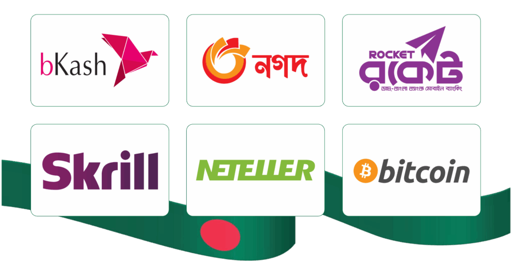 Payment methods at online casinos in Bangladesh